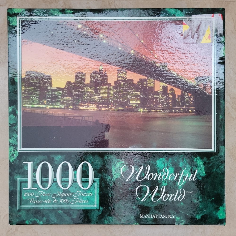 Manhattan, New York 1000 piece puzzle